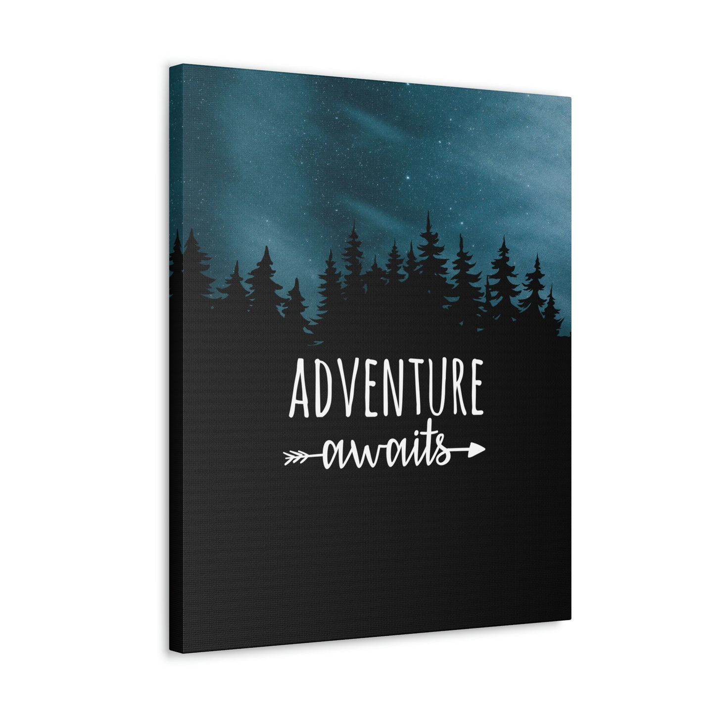 Adventure Awaits Art Vacation Landscape Explore Aesthetic Classic Art Canvas Gallery Wraps