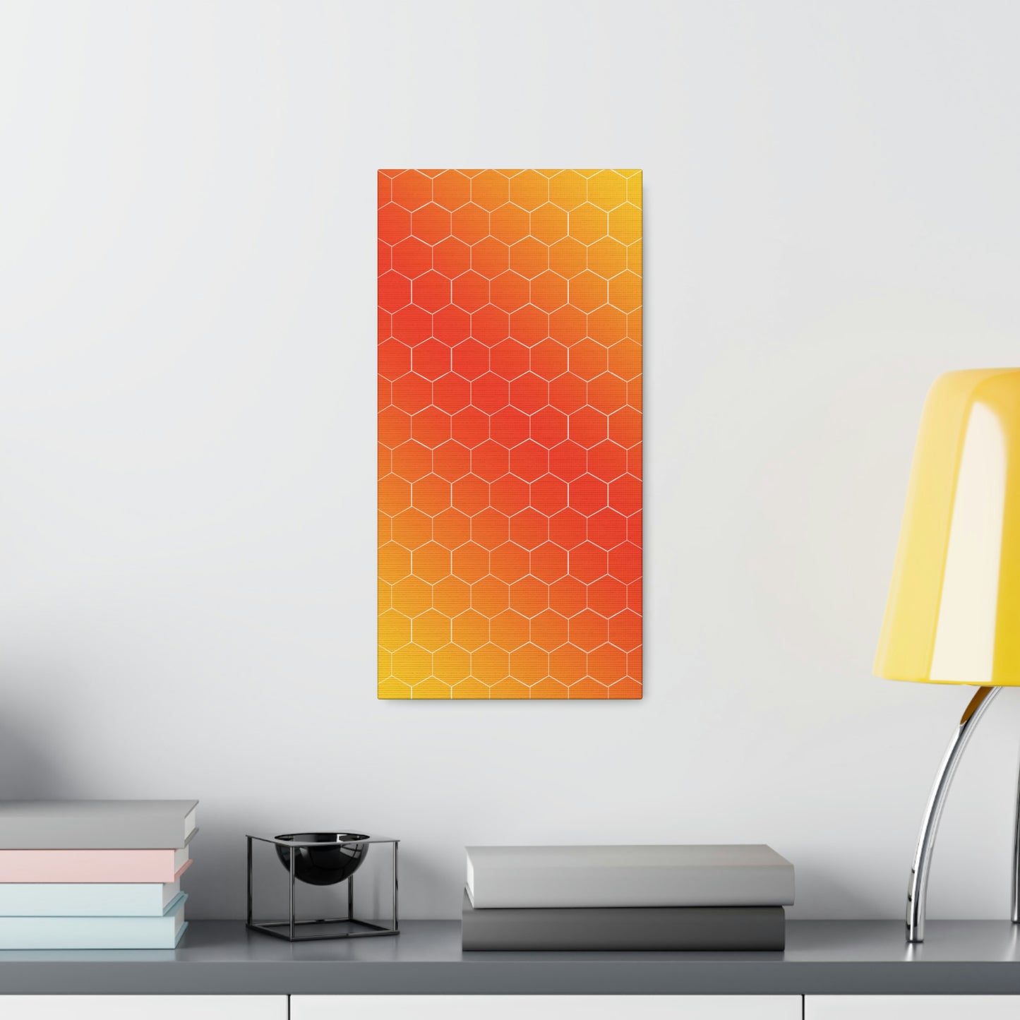 Bee Honeycomb Honey Nature Lovers Classic Art Canvas Gallery Wraps