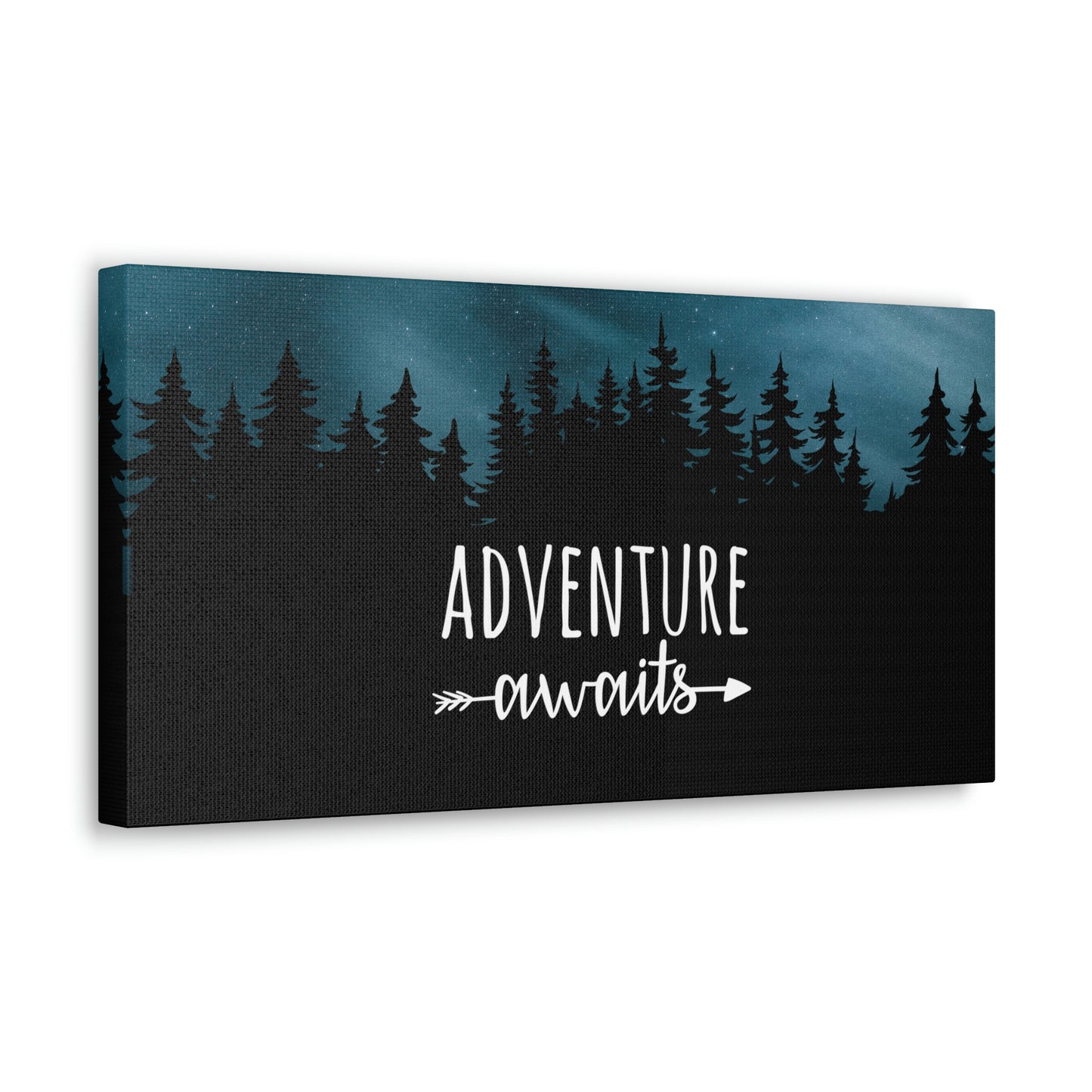 Adventure Awaits Art Vacation Landscape Explore Aesthetic Classic Art Canvas Gallery Wraps