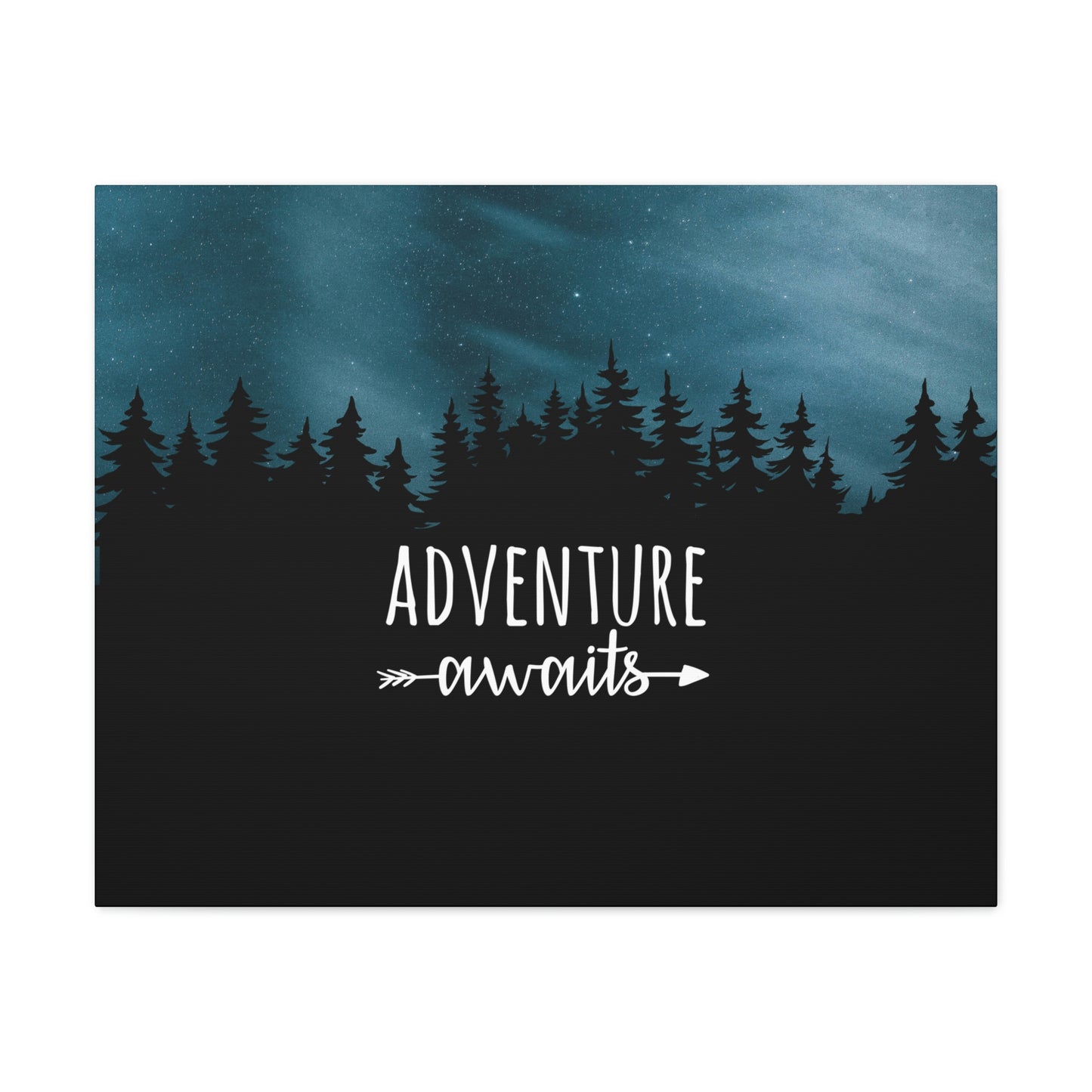 Adventure Awaits Art Vacation Landscape Explore Aesthetic Classic Art Canvas Gallery Wraps