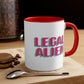 Aliens UFO Funny Retro Quotes Classic Accent Coffee Mug 11oz