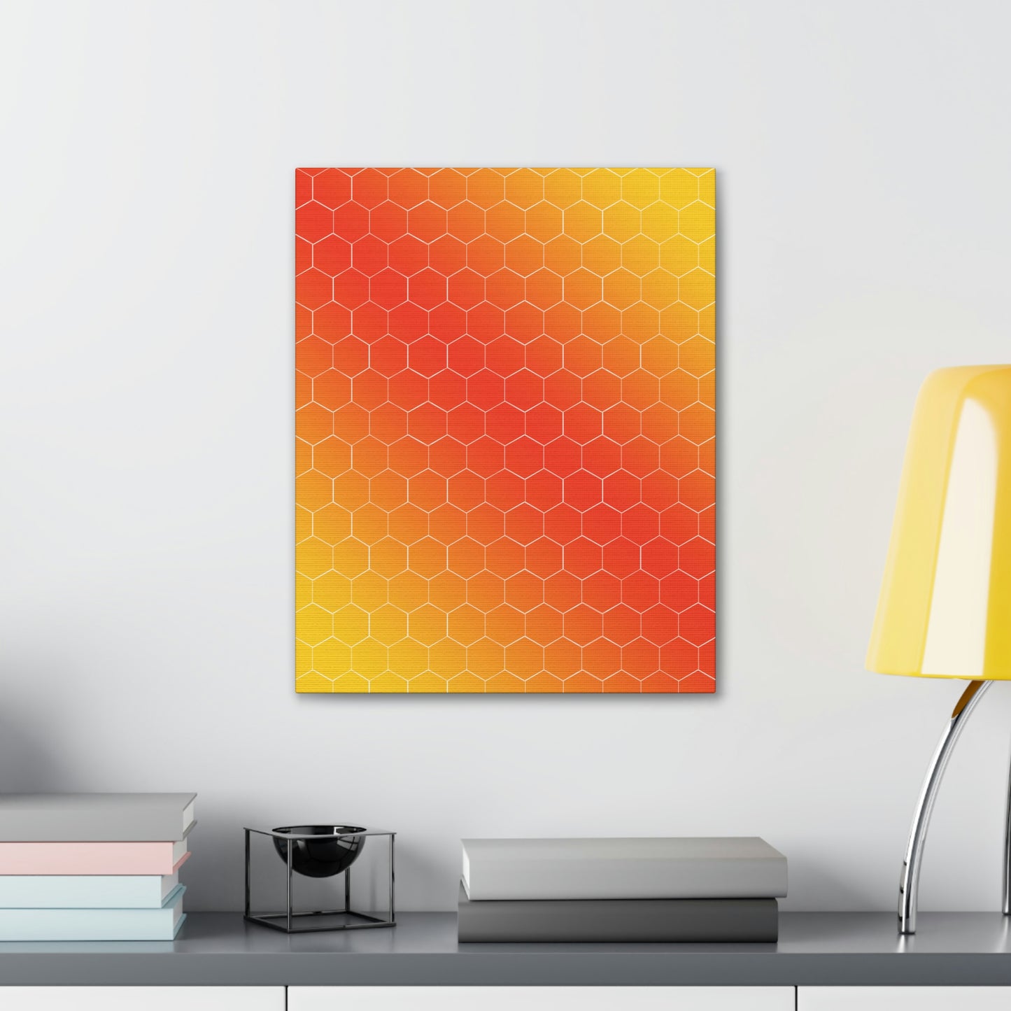 Bee Honeycomb Honey Nature Lovers Classic Art Canvas Gallery Wraps