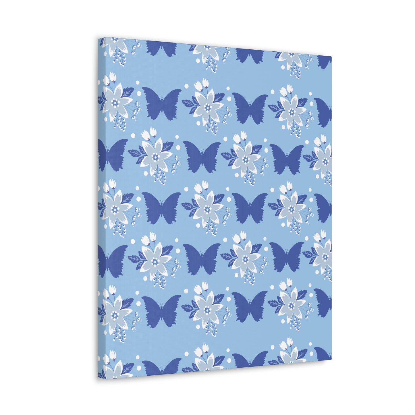 Butterfly Pattern Nature Animal Lovers Classic Art Canvas Gallery Wraps