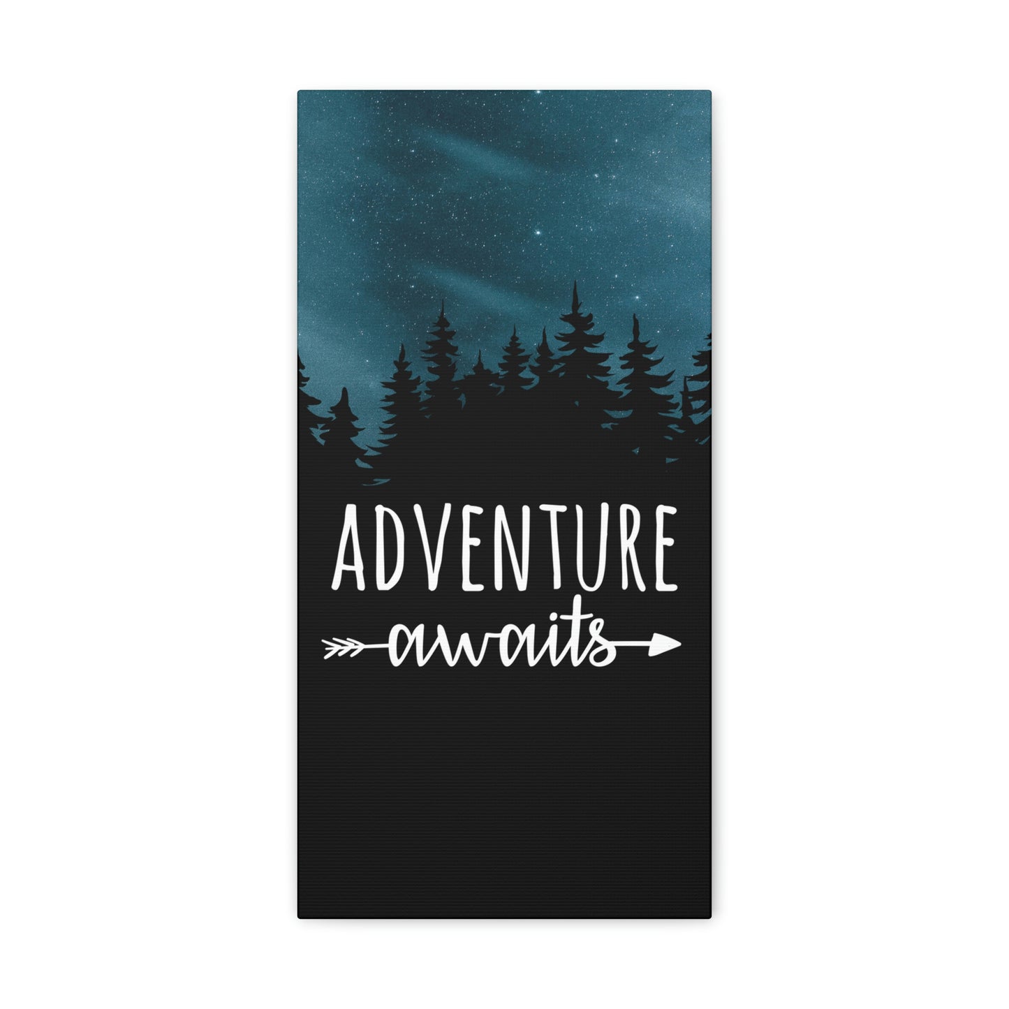 Adventure Awaits Art Vacation Landscape Explore Aesthetic Classic Art Canvas Gallery Wraps