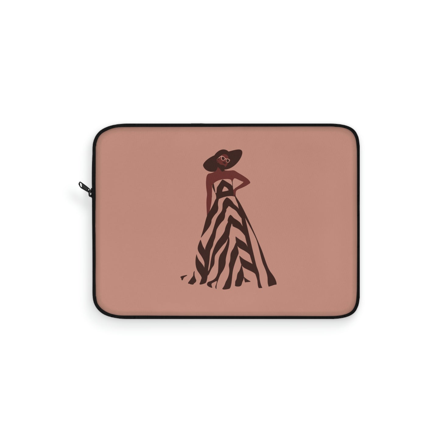 Retro Movies Woman in Dress Vintage Film Lover Laptop Sleeve