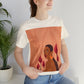 Bloom Spring Vibes Woman Roses Aesthetic Art Unisex Jersey Short Sleeve T-Shirt