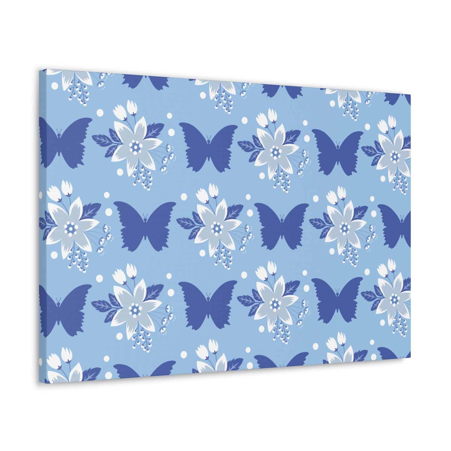 Butterfly Pattern Nature Animal Lovers Classic Art Canvas Gallery Wraps