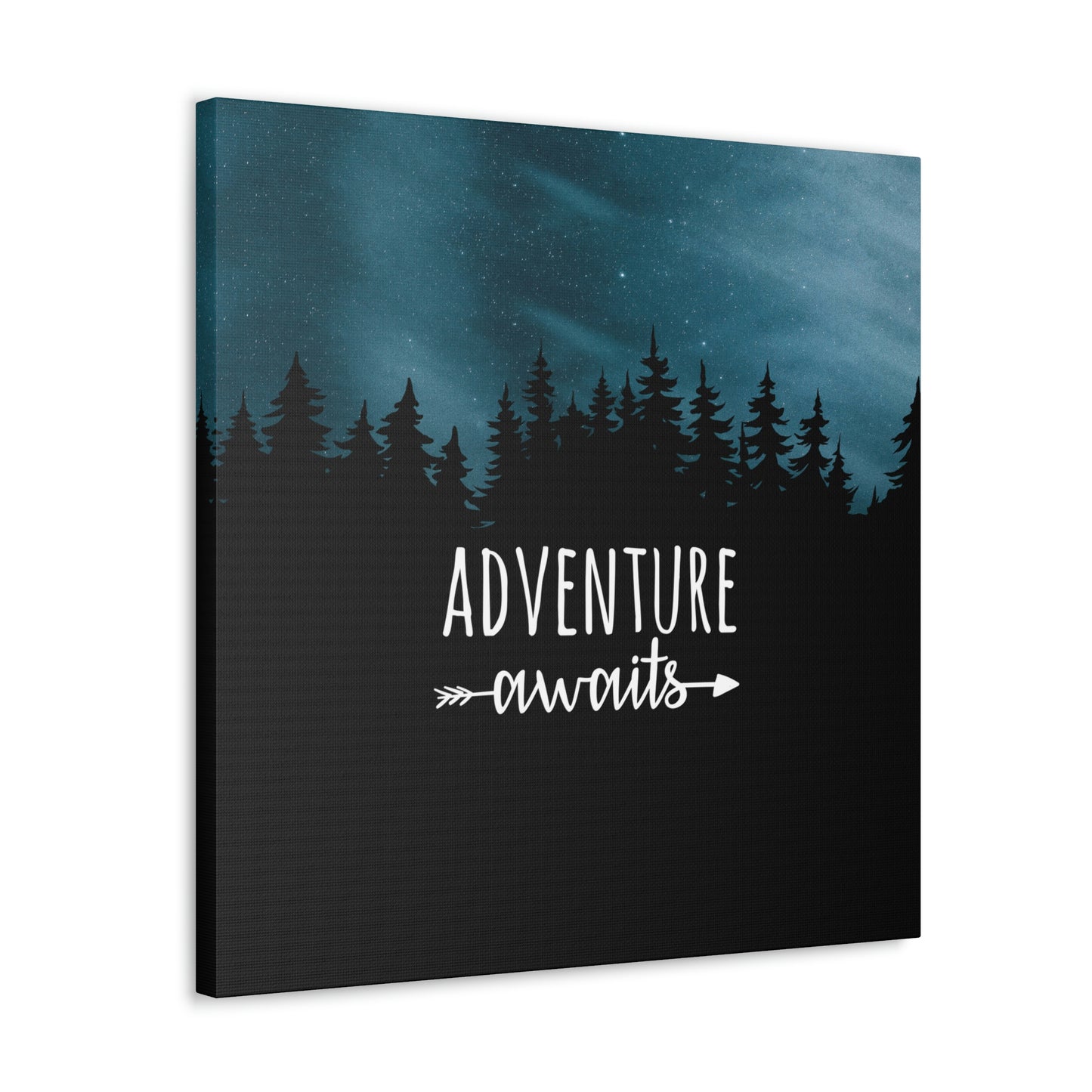 Adventure Awaits Art Vacation Landscape Explore Aesthetic Classic Art Canvas Gallery Wraps