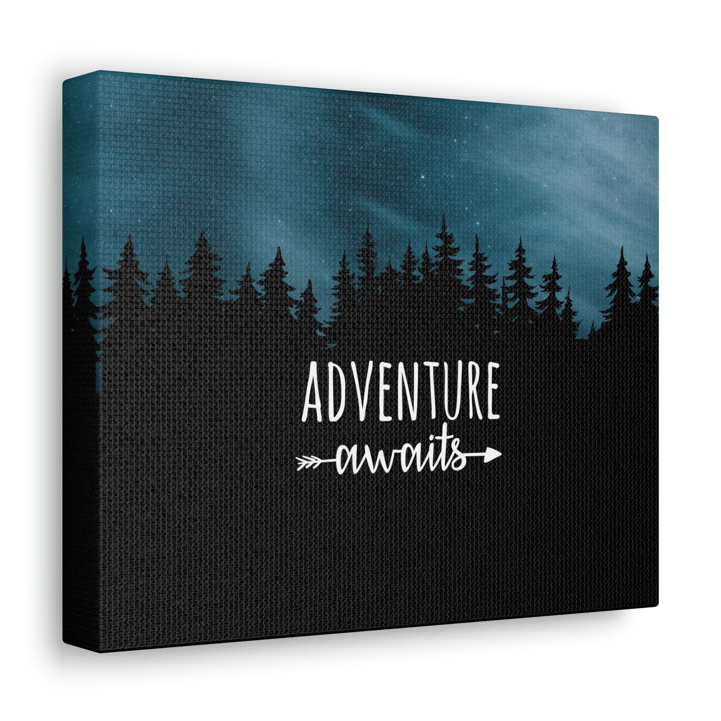 Adventure Awaits Art Vacation Landscape Explore Aesthetic Classic Art Canvas Gallery Wraps