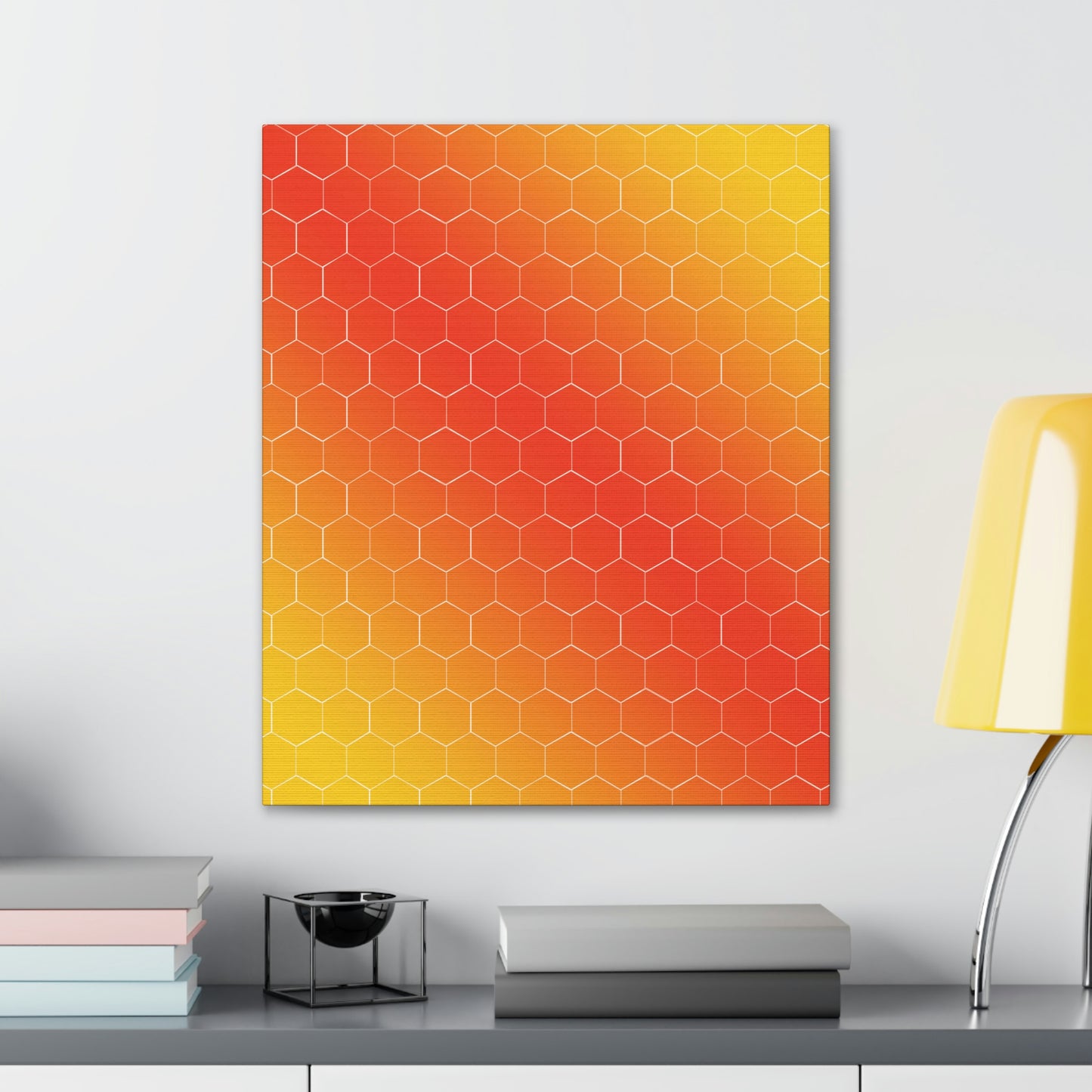 Bee Honeycomb Honey Nature Lovers Classic Art Canvas Gallery Wraps