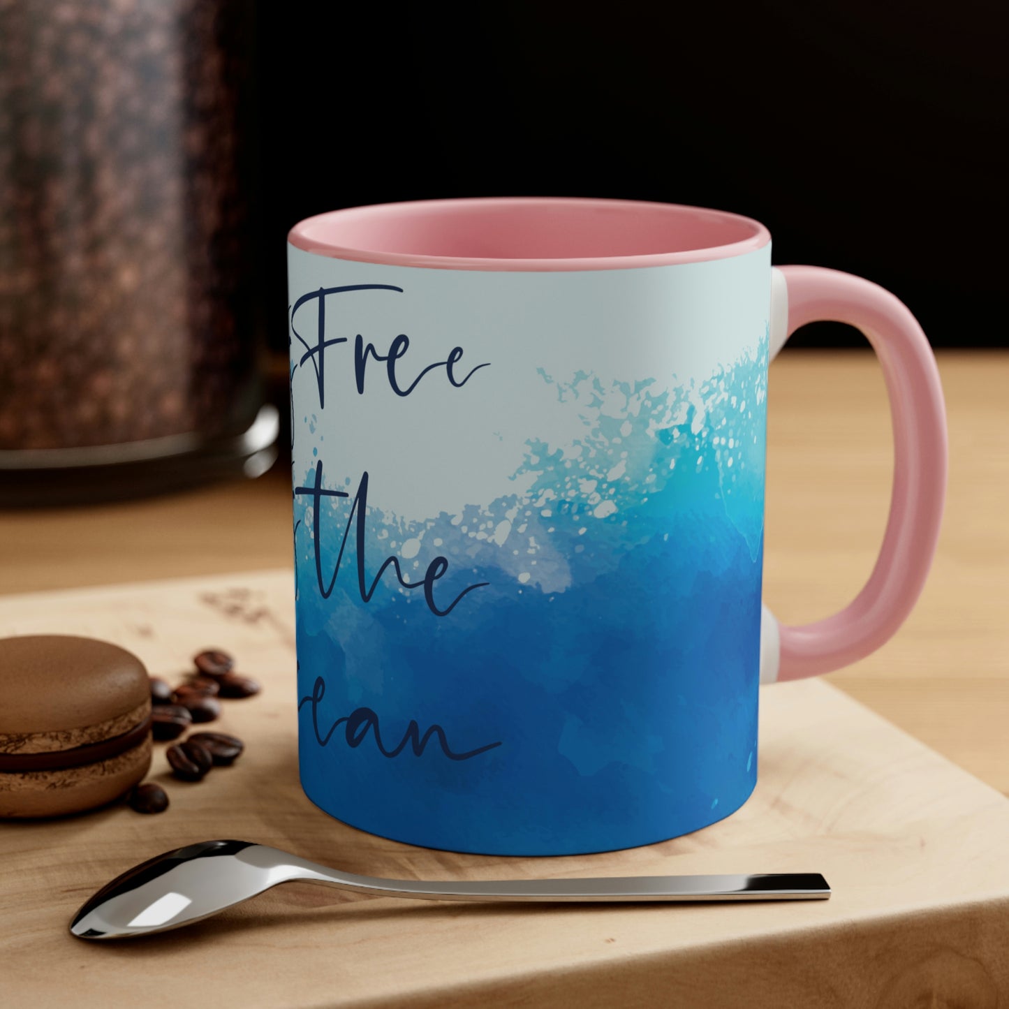 As Free As The Ocean Relationship Quotes Classic Accent Coffee Mug 11oz