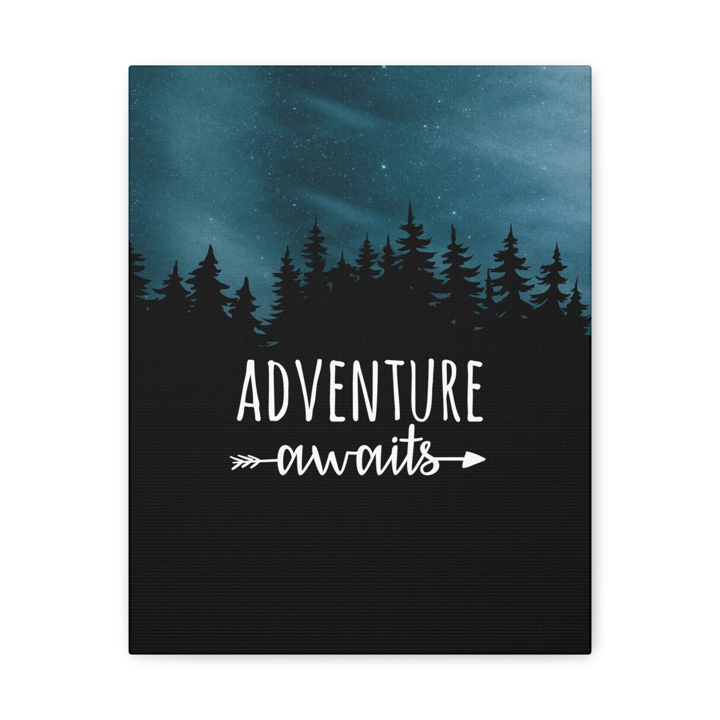 Adventure Awaits Art Vacation Landscape Explore Aesthetic Classic Art Canvas Gallery Wraps