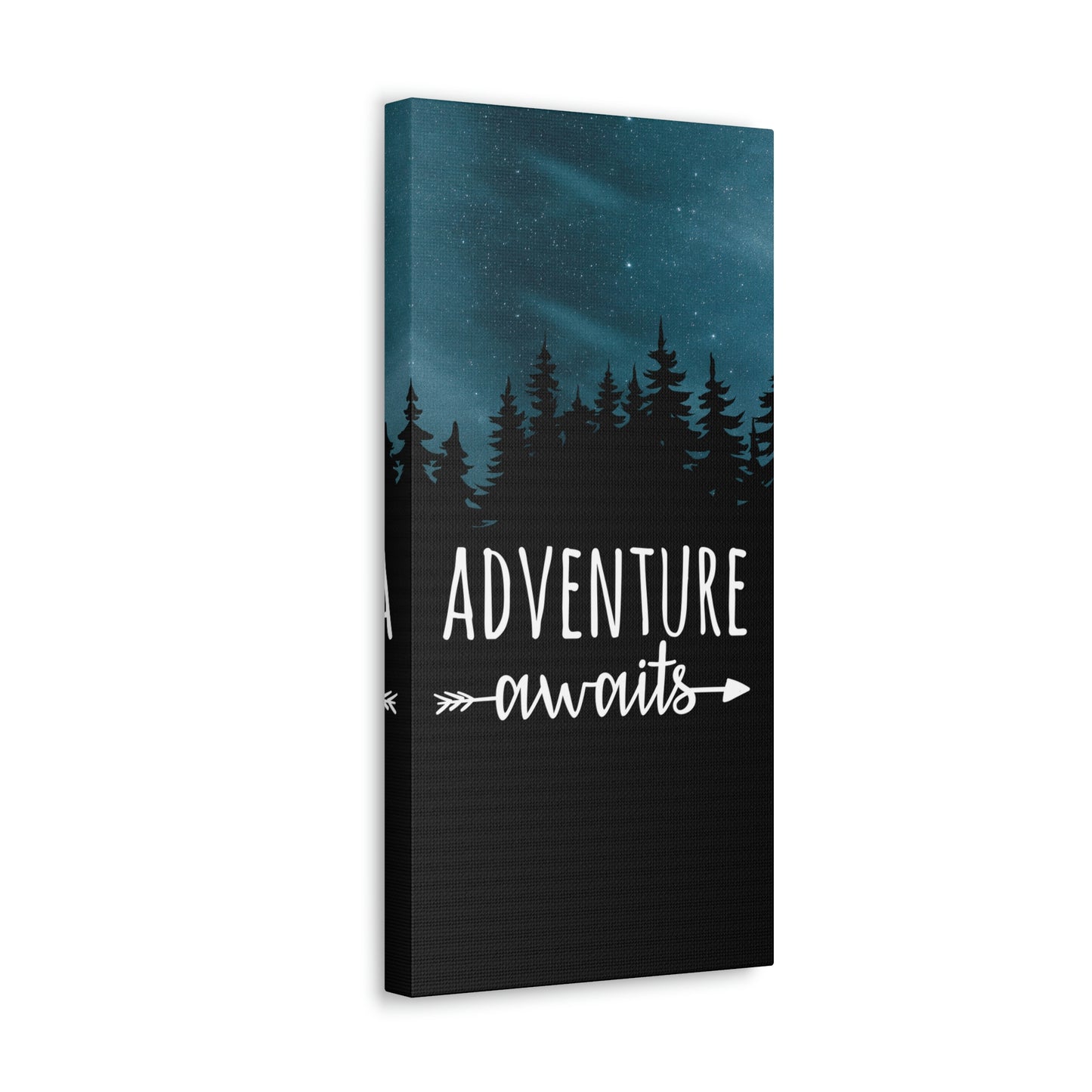 Adventure Awaits Art Vacation Landscape Explore Aesthetic Classic Art Canvas Gallery Wraps