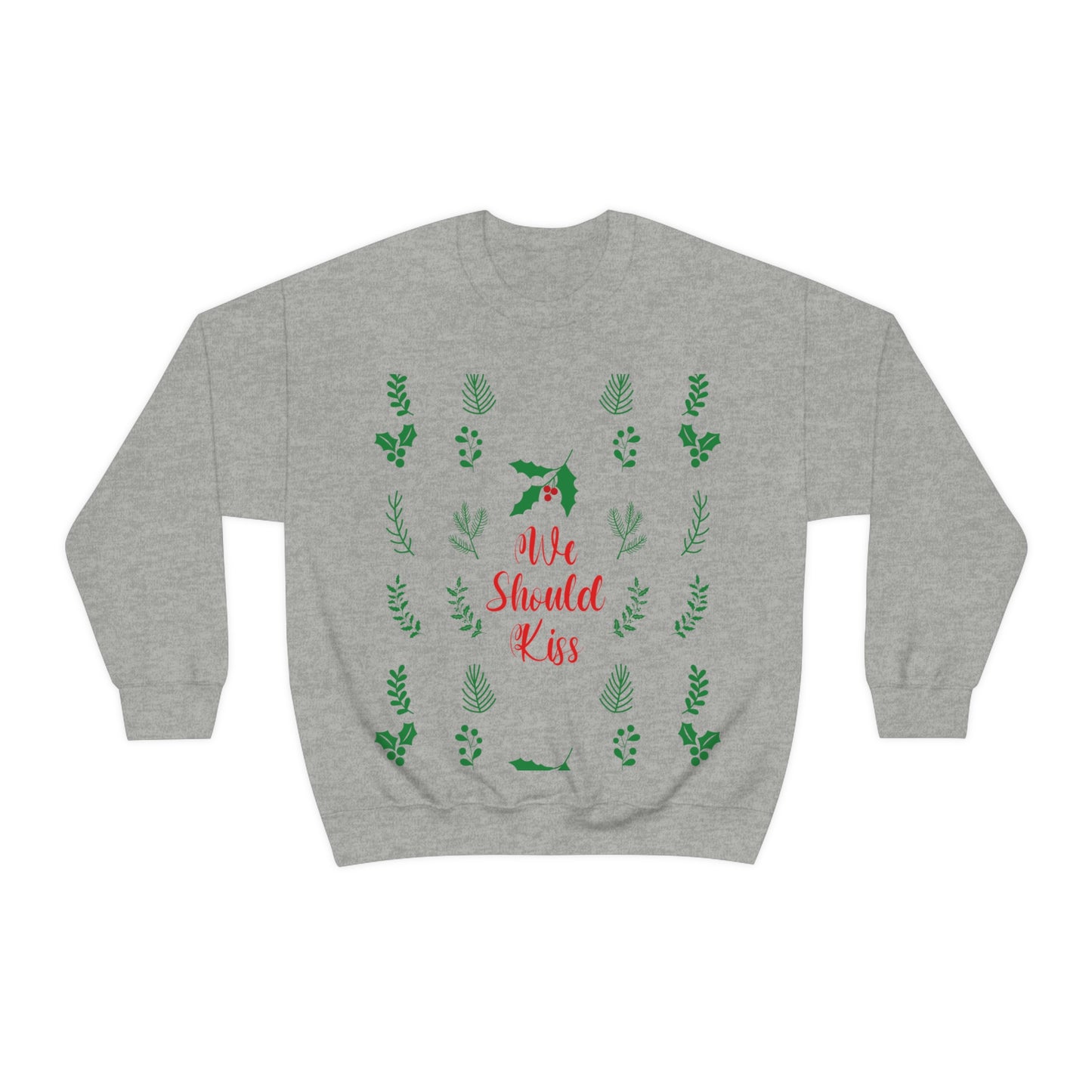 We Should Kiss Leaves Quotes Unisex Heavy Blend™ Crewneck Sweatshirt