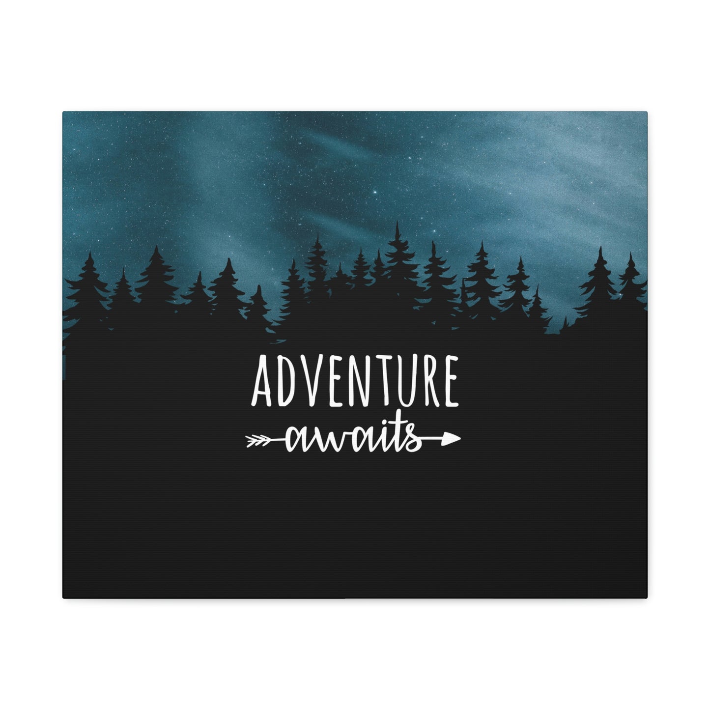 Adventure Awaits Art Vacation Landscape Explore Aesthetic Classic Art Canvas Gallery Wraps