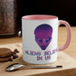 Aliens Believe In Us UFO TV Series Classic Accent Coffee Mug 11oz