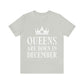 Queens Are Born in December Unisex Jersey Short Sleeve T-Shirt