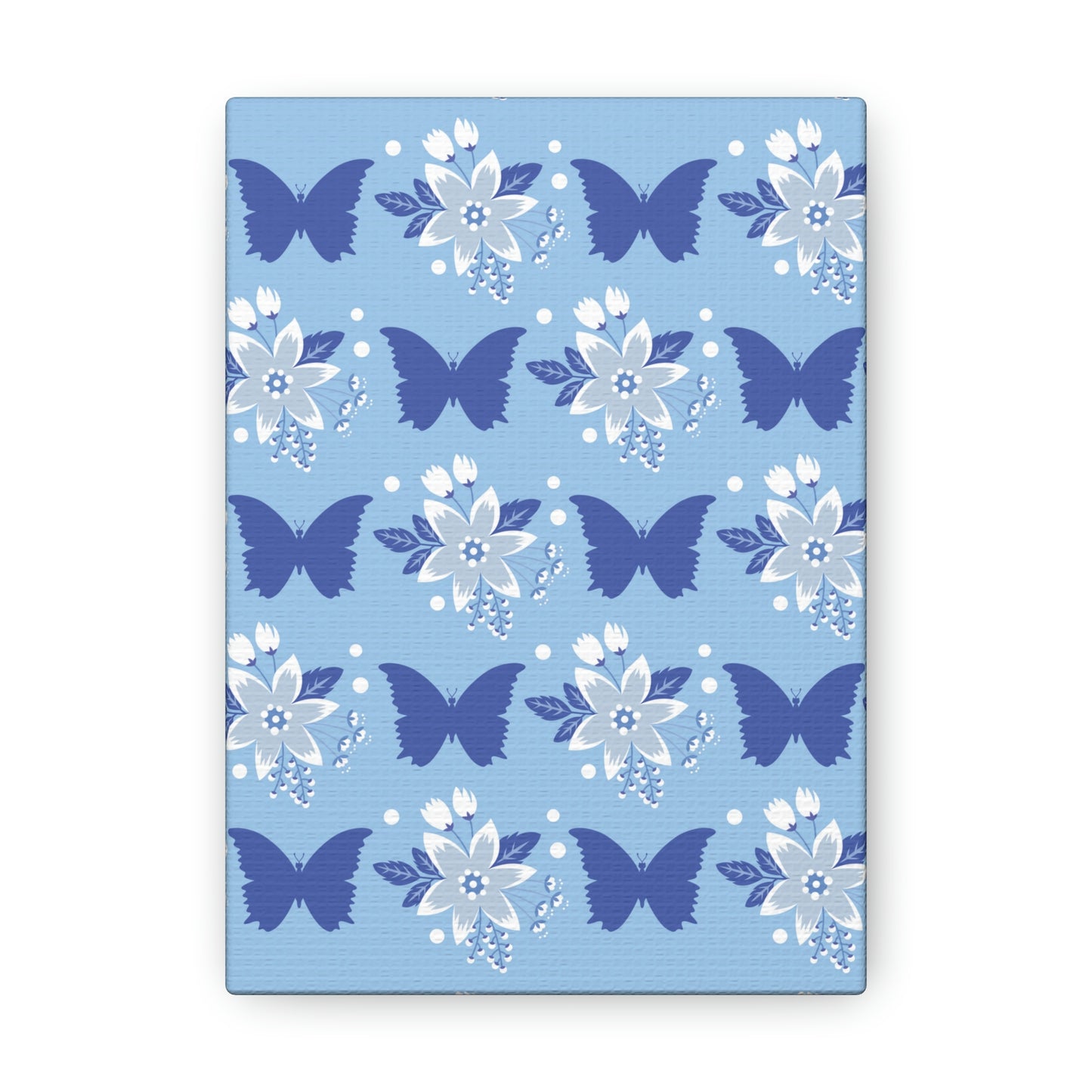 Butterfly Pattern Nature Animal Lovers Classic Art Canvas Gallery Wraps