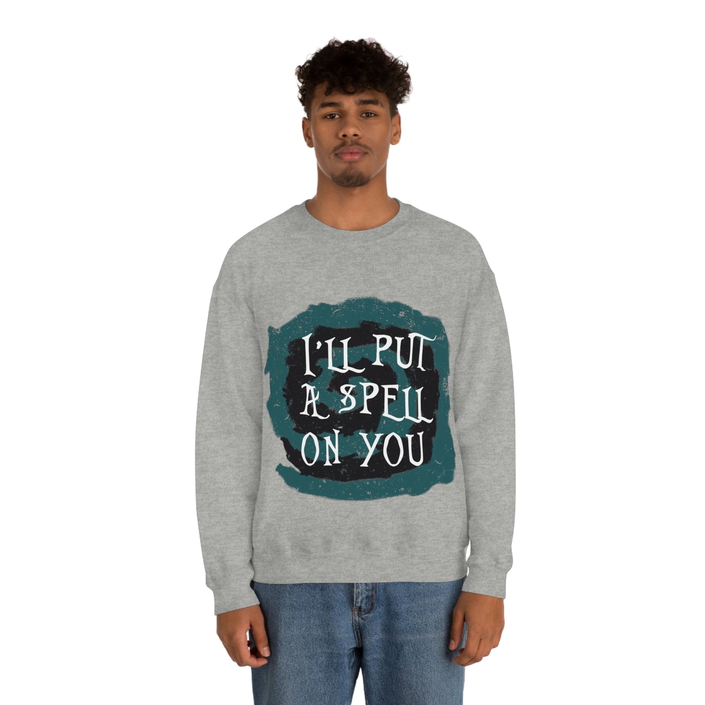 I`ll Put A Spell On You Halloween Trick Or Treat Unisex Heavy Blend™ Crewneck Sweatshirt