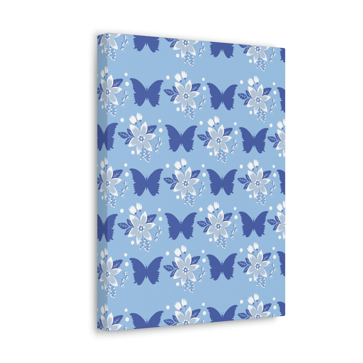 Butterfly Pattern Nature Animal Lovers Classic Art Canvas Gallery Wraps