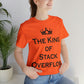 The King of Stack Overflow IT Funny Coding Unisex Jersey Short Sleeve T-Shirt