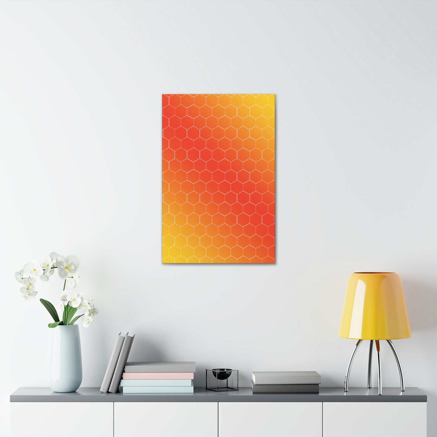 Bee Honeycomb Honey Nature Lovers Classic Art Canvas Gallery Wraps