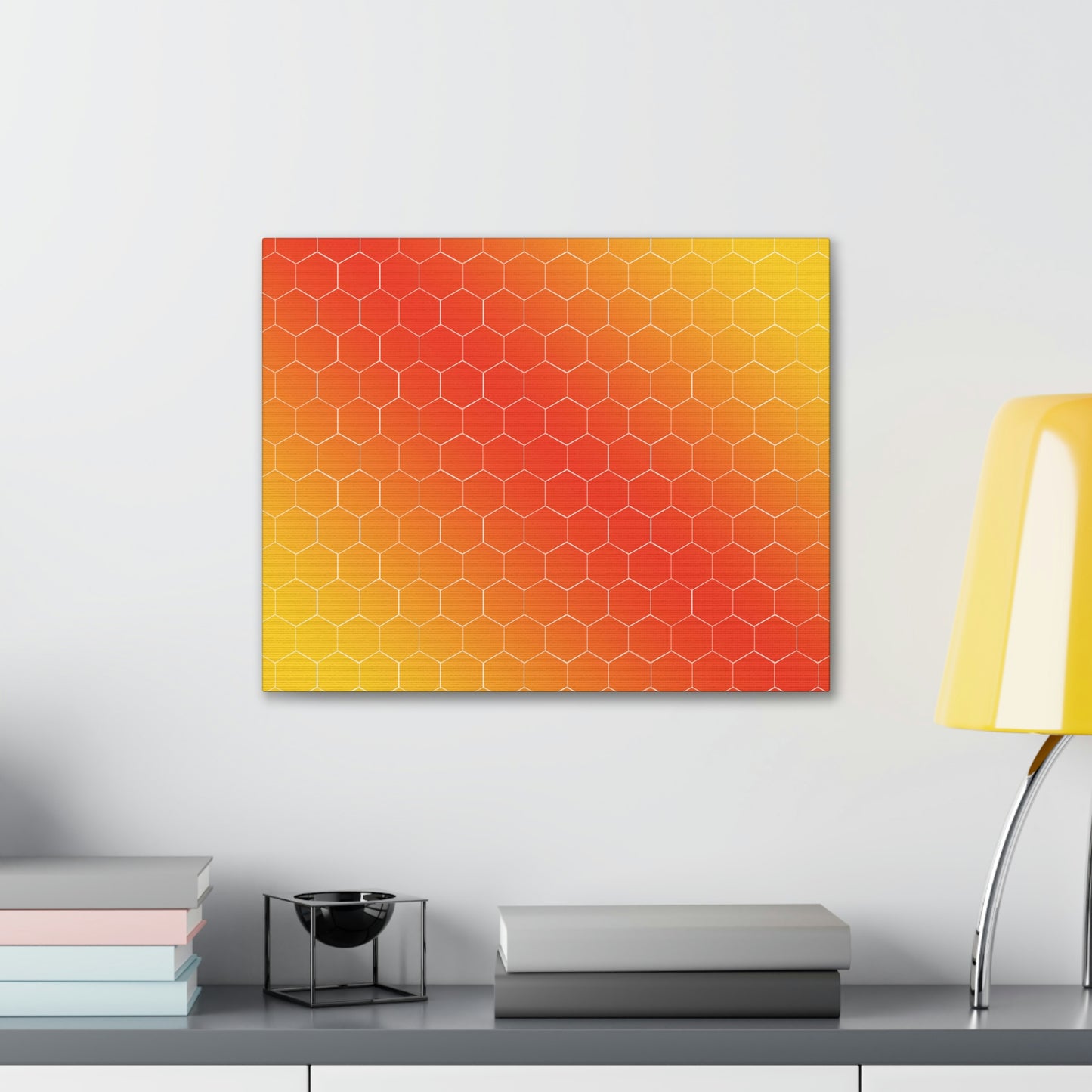 Bee Honeycomb Honey Nature Lovers Classic Art Canvas Gallery Wraps