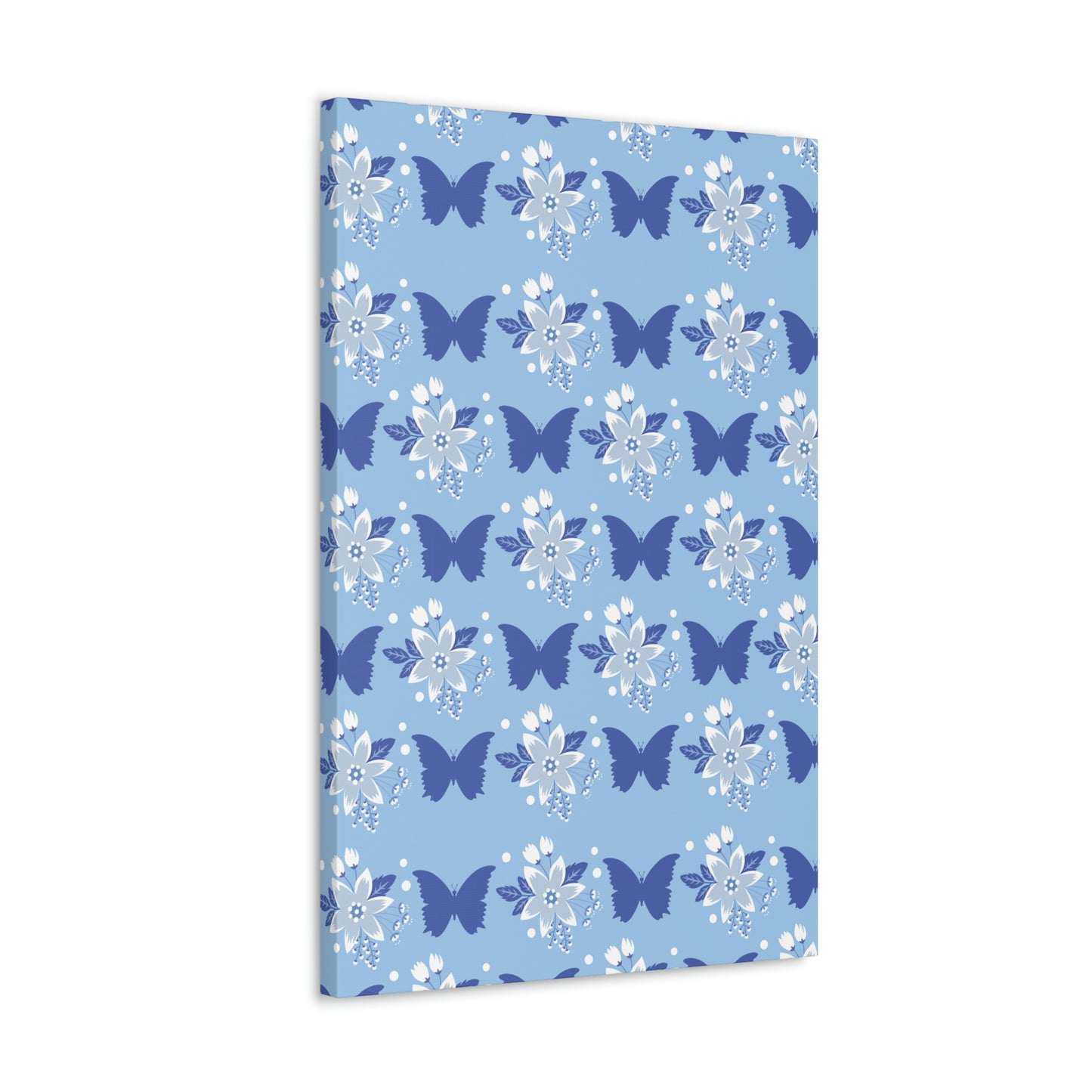 Butterfly Pattern Nature Animal Lovers Classic Art Canvas Gallery Wraps