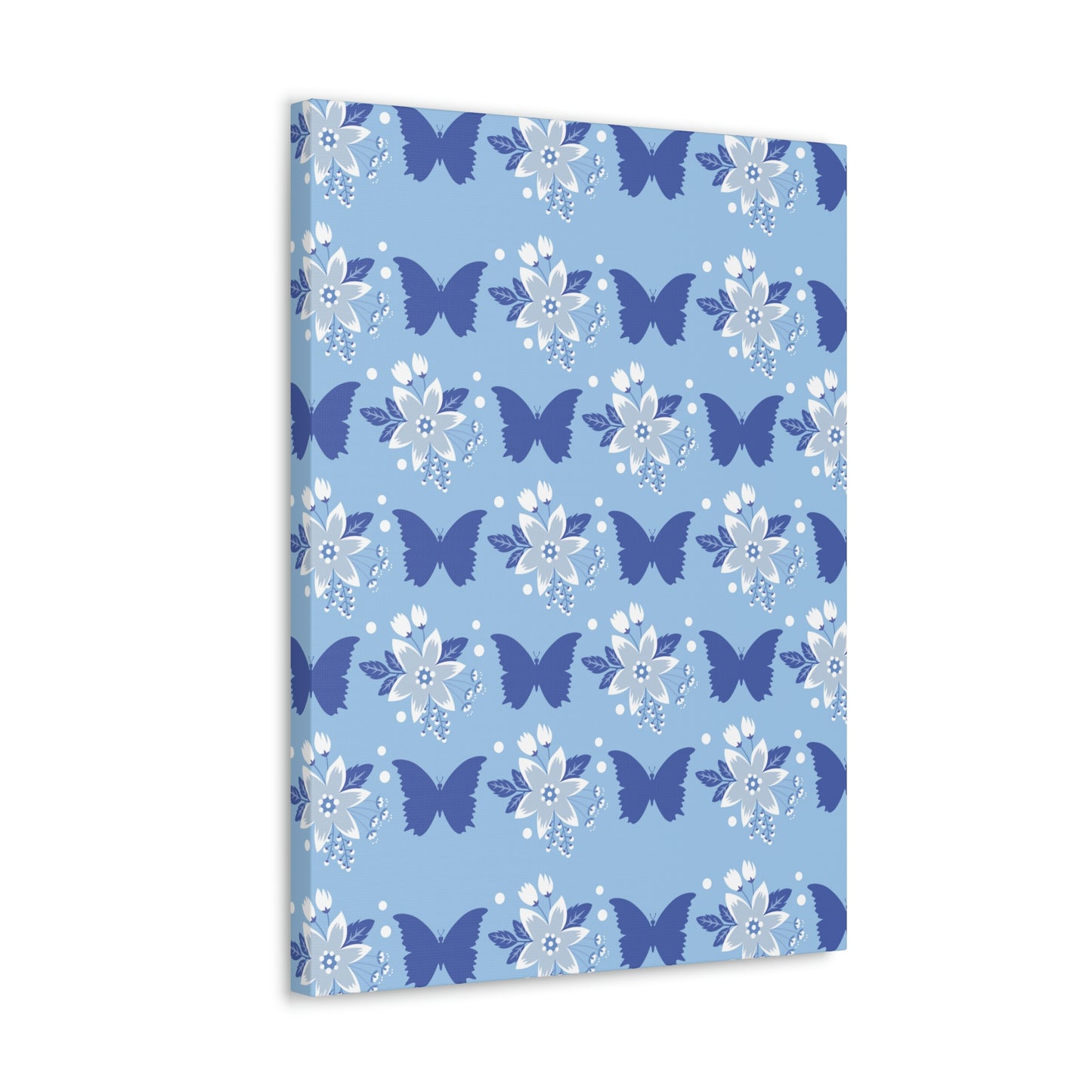 Butterfly Pattern Nature Animal Lovers Classic Art Canvas Gallery Wraps