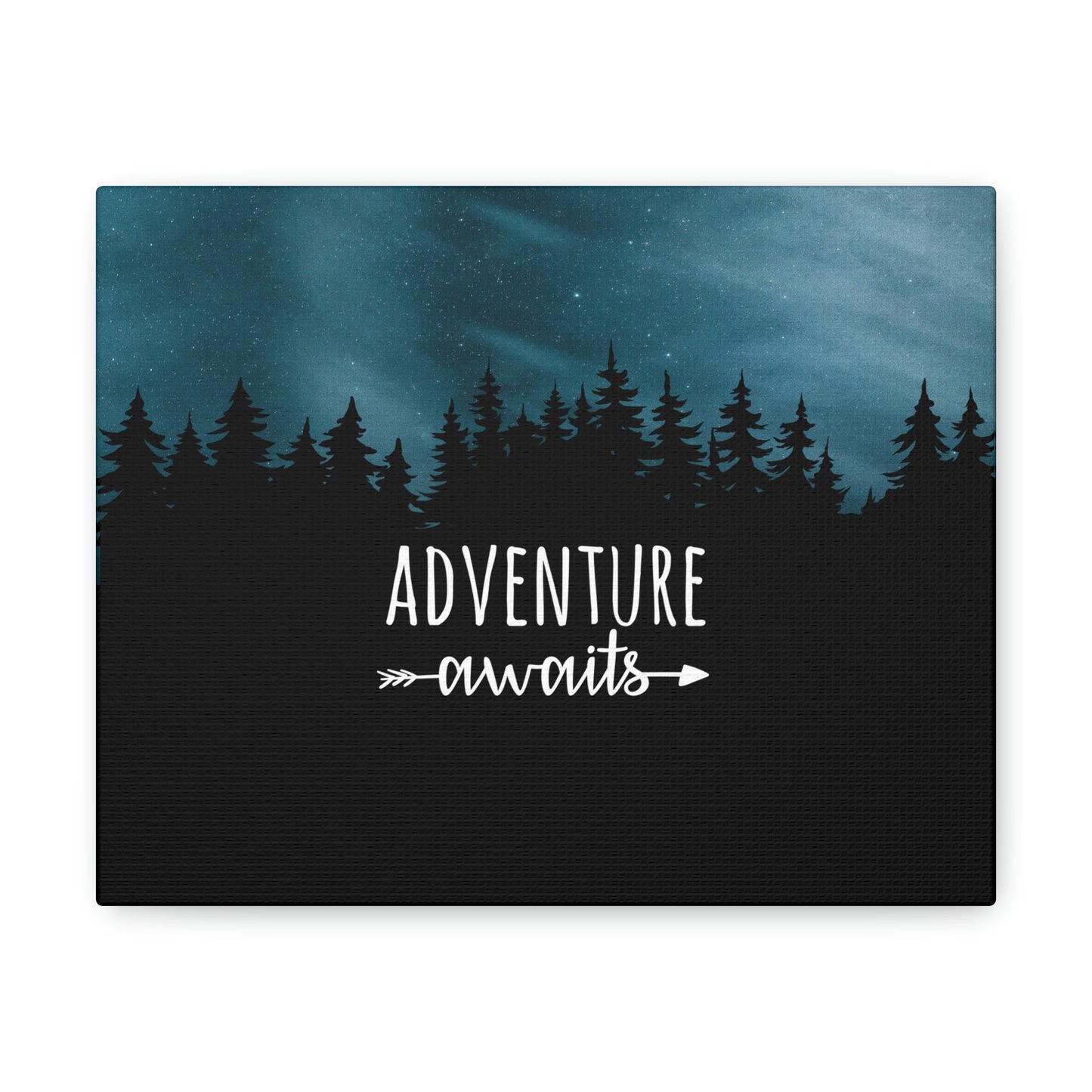 Adventure Awaits Art Vacation Landscape Explore Aesthetic Classic Art Canvas Gallery Wraps