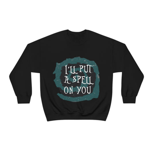 I`ll Put A Spell On You Halloween Trick Or Treat Unisex Heavy Blend™ Crewneck Sweatshirt