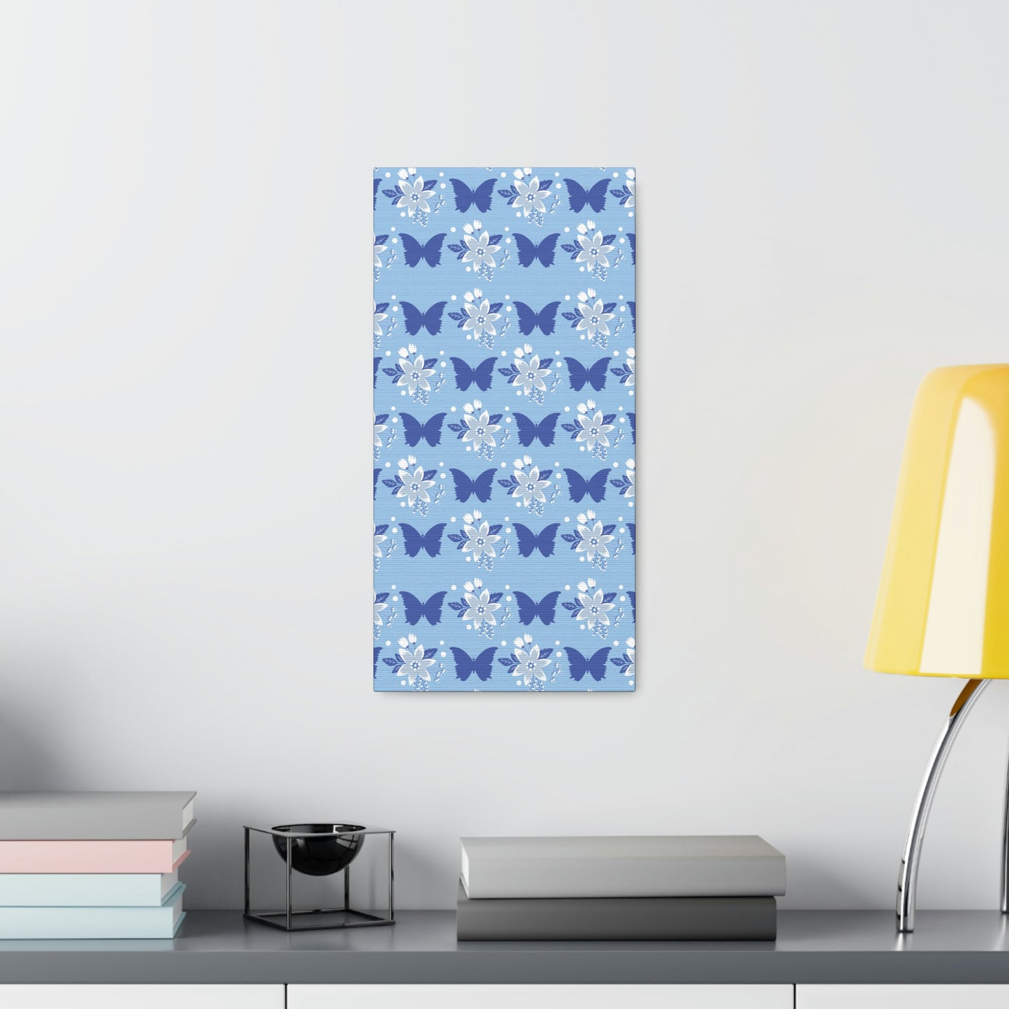 Butterfly Pattern Nature Animal Lovers Classic Art Canvas Gallery Wraps